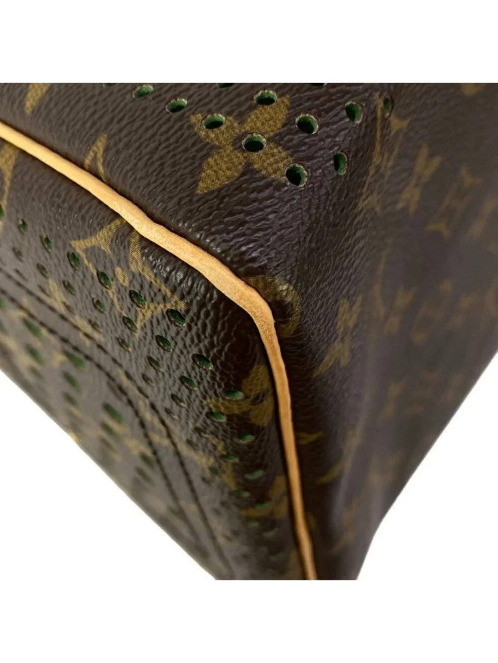 Louis Vuitton Handbag Monogram Perfo Speedy 30 Vert
